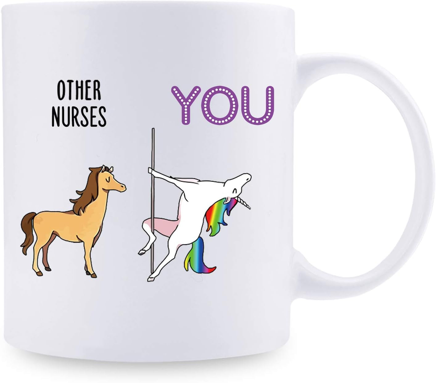 Nurse Gifts Coffee Mugs - Funny Nurse Appreciation Gifts in Labor and Delivery 11 Oz - Nurses Mug for Birthday, Graduation, Retirement (You)