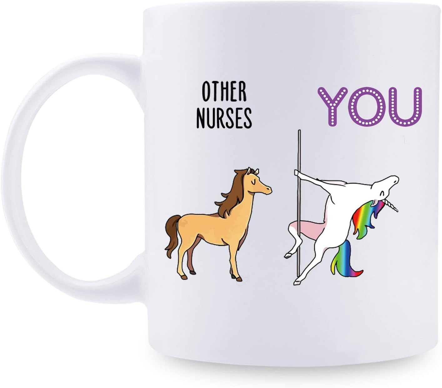 Nurse Gifts Coffee Mugs - Funny Nurse Appreciation Gifts in Labor and Delivery 11 Oz - Nurses Mug for Birthday, Graduation, Retirement (You)
