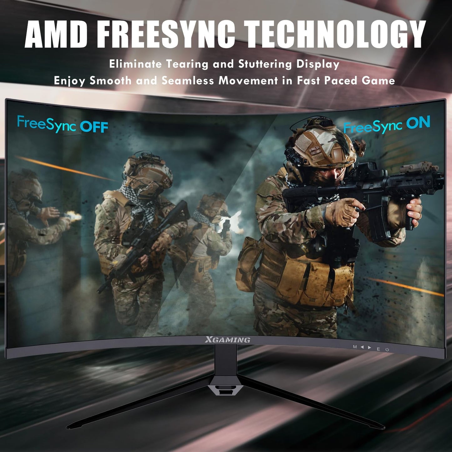 27-Inch QHD 165Hz Gaming Monitor - 1440P, 1ms Response, Free Sync, DP & HDMI - Ultimate Gaming Experience!