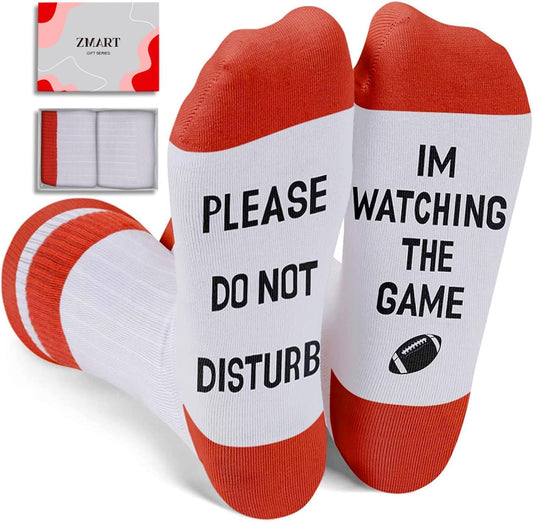 Gifts for Sports Game Lovers - Hockey Gaming Gifts for Men, Hockey Gaming Socks for Men, Novelty Socks for Men